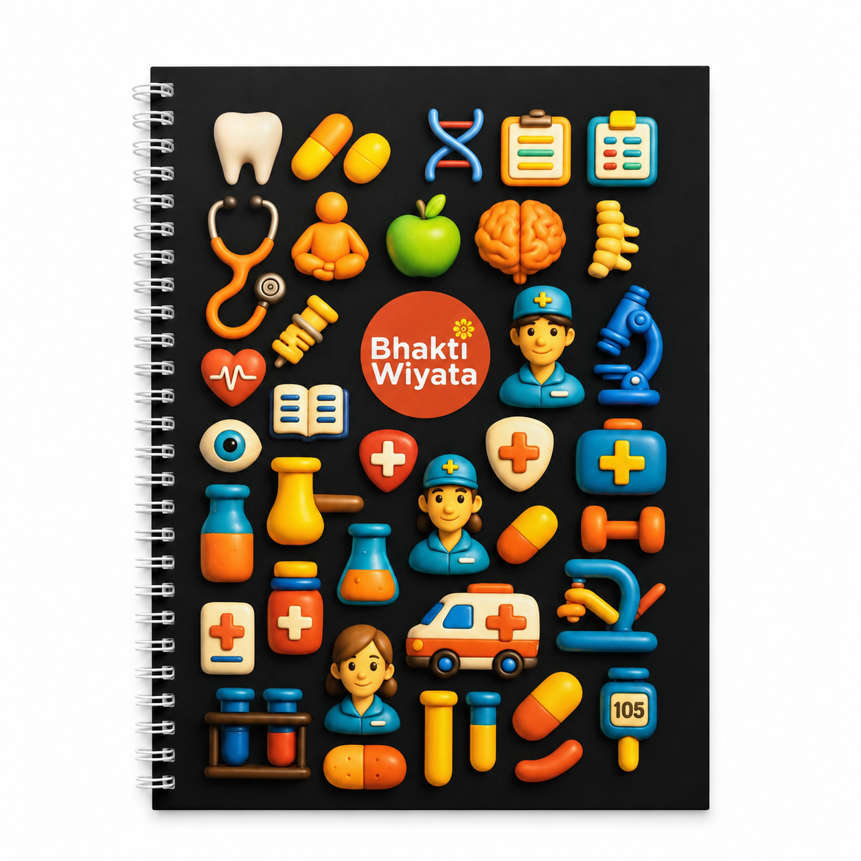 Notebook Spiral A5 Bhakta